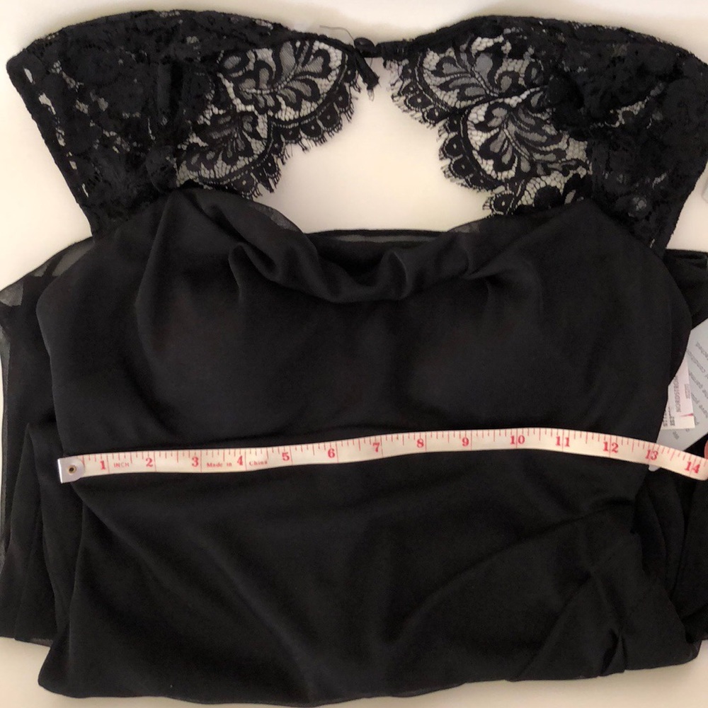 Nordstrom Black super sexy lace party dress NWT - Picture 8 of 8